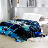 Vancouver Canucks Hockey Team Flannel Fleece Throw Blanket